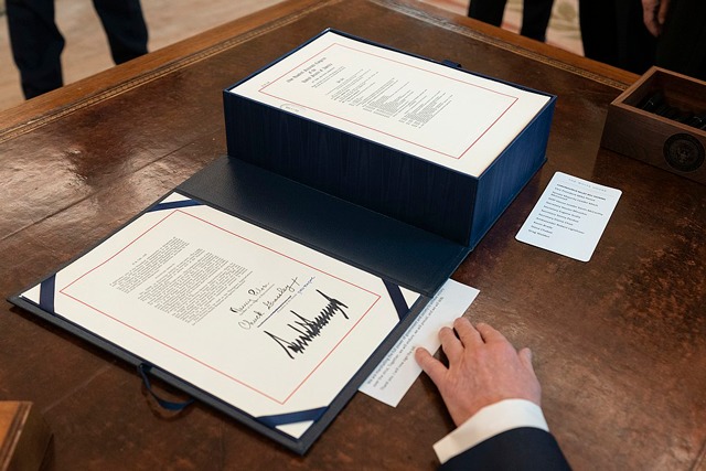 President Trump Signs The Cares Act (49716019908)